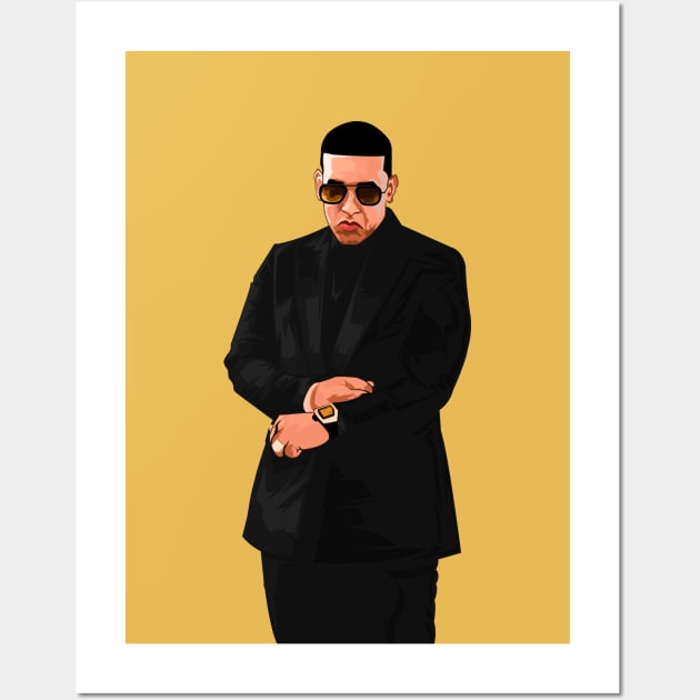 Daddy Yankee Wall Art by Paul Draw